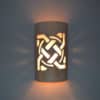 14" Wall Light-Celtic Circle-Open Top Half Round-Sandstone-Indoor-Outdoor - Image 3