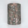 12" Wall Light-Ivy-Open Top Half Round-Copper Moss Agate-Indoor-Outdoor