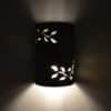 12" Wall Light-Ivy-Open Top Half Round-Copper Moss Agate-Indoor-Outdoor - Image 3