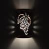 14" Wall Light-Grapes-Open Top Half Round-Raw Copper Bands-Copper Wash-Indoor-Outdoor - Image 3
