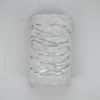 14" Wall Light-Strands-Open Top Half Round-Gray Tone-Indoor-Outdoor