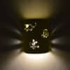 9" Wall Light-Aquatic Fish-Open Top Half Round-Chartreuse-Indoor-Outdoor - Image 3