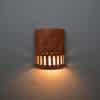 9" Wall Light-Arches-Closed Top (Dark Sky) Half Round-Clay Wash-Indoor-Outdoor - Image 2