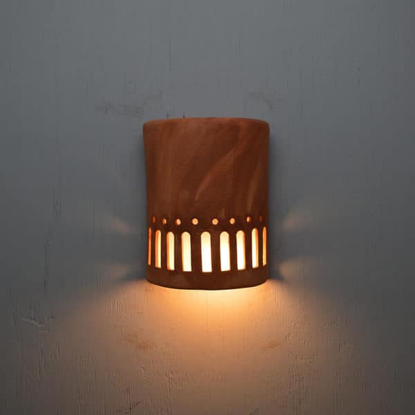 9" Wall Light-Arches-Closed Top (Dark Sky) Half Round-Clay Wash-Indoor-Outdoor - Image 2