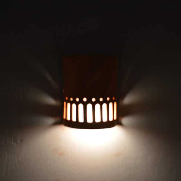 9" Wall Light-Arches-Closed Top (Dark Sky) Half Round-Clay Wash-Indoor-Outdoor - Image 3
