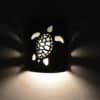 9" Wall Light-Ocean Turtle-Closed Top (Dark Sky) Half Round-Jasper-Indoor-Outdoor - Image 3