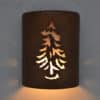 9" Wall Light-Pine-Closed Top (Dark Sky) Half Round-Antique Copper-Indoor-Outdoor - Image 2