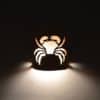 9" Wall Light-Crab-Hood (Dark Sky) Half Round-Apricot-Indoor-Outdoor - Image 3