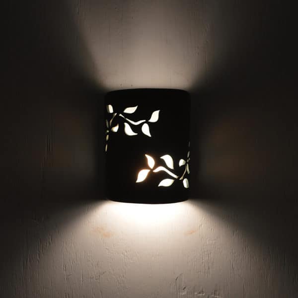 9" Wall Light-Ivy-Open Top Half Round-Tin Roof Green-Indoor-Outdoor - Image 4