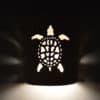 9" Wall Light-Sea Turtle-Open Top Half Round-Sandstone-Indoor-Outdoor - Image 4