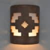 9" Wall Light-Ventana-Open Top Half Round-Ancient Bronze-Indoor-Outdoor - Image 2
