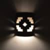 9" Wall Light-Ventana-Open Top Half Round-Ancient Bronze-Indoor-Outdoor - Image 3