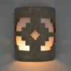9" Wall Light-Ventana-Open Top Half Round-Oak Moss-Indoor-Outdoor - Image 2