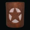 9" Wall Light-Lonestar-Open Top Half Round-Antique Copper-Indoor-Outdoor