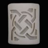 Open Top-Celtic Circle Design-White color-Indoor/Outdoor