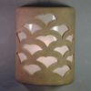 Open Top-Gingko Design-Taupe Wash color-Indoor/Outdoor