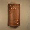 14" Open Top - Ivy Design, in Antique Copper Color - Indoor/Outdoor
