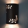 14" Open Top - Ivy Design, in Antique Copper Color - Indoor/Outdoor