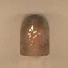 8" Hood (Dark Sky) Wall Sconce w/Hummingbird and Wind designs, in Copper Wash color - Indoor/Outdoor