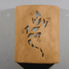 9" Open Top - Lizard Design, in Sand Wash color - Indoor/Outdoor