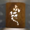 9" Open Top - Lizard Design, in Sand Wash color - Indoor/Outdoor