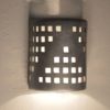 Architectural Grid design in Industrial Silver color for the Indoor or Outdoor Modern and Contemporary Style-Open Top