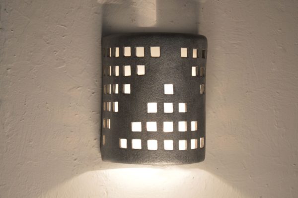 Architectural Grid design in Industrial Silver color for the Indoor or Outdoor Modern and Contemporary Style-Open Top