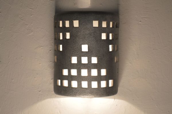 Architectural Grid design in Industrial Silver color for the Indoor or Outdoor Modern and Contemporary Style-Open Top