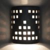 Architectural Grid design in Industrial Silver color for the Indoor or Outdoor Modern and Contemporary Style-Open Top