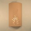 14" Open Top - Yucca Design in Brown color - Indoor/Outdoor