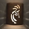 9" Open Top - Kokopelli in Sandstone color - Indoor/Outdoor