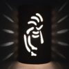 Closed Top-Dark Sky-Kokopelli-Sandstone-Garage-Porch-USA Made-Custom-Indoor-Outdoor