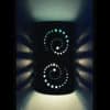 14" Wall Light-Kropp-Open Top Half Round-Teal Inside and Anodize Bronze outside-Indoor-Outdoor - Image 3