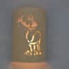 12" Wall Light-Elk-Open Top Half Round-Tan Tone-Indoor-Outdoor - Image 2