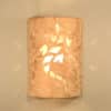 9" Wall Light-Lizard-Closed Top (Dark Sky) Half Round-Copper Rocky Road-Indoor-Outdoor