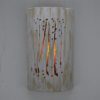 14" Wall Light-Aspen Grove-ADA Low Profile Open Top-Amber Mica-Aged Aspen-Indoor-Outdoor - Image 3