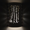 14" Wall Light-Aspen Grove-ADA Low Profile-Open Top-Bisque-Indoor-Outdoor - Image 3