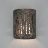 9" Wall Light-Aspen Grove-Open Top Half Round-Moss Copper Agate-Indoor-Outdoor - Image 2