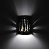 9" Wall Light-Aspen Grove-Open Top Half Round-Moss Copper Agate-Indoor-Outdoor - Image 3