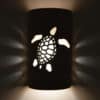 14" Wall Light-Ocean Turtle-Open Top Half Round - Sandstone - Indoor Outdoor - Image 4