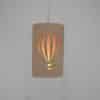 9" Pendant-Balloon-Indoor-Sandstone-White cord - Image 2