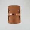 Double fan pendant side view