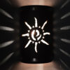 "Quick Ship" - Various Sizes - Southwest Ancient Sun Design, Copper Bands - Image 5