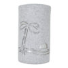 “Quick Ship” – Various Sizes - Palm Tree Design in Gray Tone