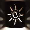 "Quick Ship" - Various Sizes - Southwest Ancient Sun Design, Copper Bands - Image 3