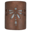 “Quick Ship” – Dragonfly Design, Southwestern Style, Antique Copper-9"