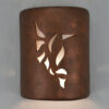 “Quick Ship” – Hummingbird Southwest Light in Antique Copper-9″ - Image 2