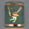 "Quick Ship" - Various Colors - Roadrunner Design Light-Copper Bands - 9" - Image 2