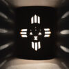 “Quick Ship” – Wall Sconce - Sunface in Terracotta-9" - Image 4