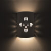 “Quick Ship” – Wall Sconce - Sunface in Terracotta-9" - Image 3